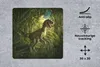 MuchoWow® Mauspad Mousepad Dinosaurier - Pflanzen - Grün - Produktbild-Vorschau 2