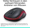 Logitech M 185 Cordless Notebook Mouse USB schwarz / rot Produktbild-Vorschau 14