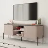 TV-Möbel mit 2 Türen, Taupe, 162.8cm Produktbild-Vorschau 5