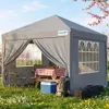 Quictent Pavillon, pavillon pliable 2,4 x 2,4 m avec 4 Voir les images du produit 1