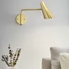 Lampa Ścienna Kinkiet App1138-1W Gold Podgląd zdjęcia produktu 3