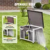 Maison pour chats Cave à chats Cabane en bois Outdoor Voir les images du produit 4