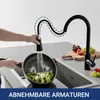 AICA Küchenarmatur Ausziehbarer Auslauf 360° Drehbar 3 Produktbild-Vorschau 3