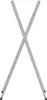 vidaXL Pied de table de bar pliable argenté 45x53x108 cm Voir les images du produit 2