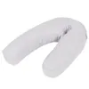 vidaXL Schwangerschaftskissen J-förmig 54x(36-43) cm Grau Produktbild-Vorschau 3