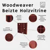 Woodweaver | Schmuckregal Holz Bordeaux – 28 Fächer Produktbild-Vorschau 11