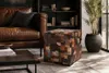 Cube Patch – Hocker aus Jeansleder-Patches 45 × 45 × 45 cm Produktbild-Vorschau 5