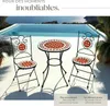 Ensemble table et chaises de jardin - marron Voir les images du produit 4