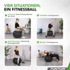 Tunturi Anti Burst fitness míč s pumpičkou - Míč na jógu 75 Náhled obrázku produktu 3