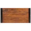 vidaXL Stół do jadalni miodowy brąz 120x60x76 cm lite Podgląd zdjęcia produktu 3