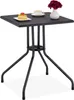 Tavolo da giardino Relaxdays effetto rattan, quadrato, Anteprima dell’immagine prodotto 1
