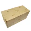 A wooden box on a white background. Anteprima dell’immagine prodotto