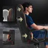 SENSE7 Gaming stoel, stof, zwart-rood - Ergonomische Productafbeelding-voorbeeld 9