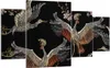 Bild auf Leinwand - Leinwandbild - 4 Teile - Asiatisch Produktbild-Vorschau 1