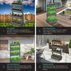 KESSER® Hochbeet mit Etagen Premium Blumenkasten Produktbild-Vorschau 3