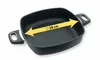 Gastrolux Kastrol se 2 uchy 28x28cm, V=7cm bez indukce 528 Náhled obrázku produktu 5