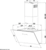 Dekorative, schräge Dunstabzugshaube – CONTINENTAL EDISON – Produktbild-Vorschau 5