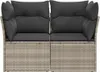 VidaXL 366192, 2 siedz., Ciemny Szary, 110 kg, 1240 mm, 620 Podgląd zdjęcia produktu 4