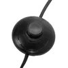 A close-up view of a black foot switch for a lamp. Náhled obrázku produktu