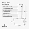 Klarstein FlashLine Dunstabzugshaube – 60 cm Kopffreihaube, Produktbild-Vorschau 7