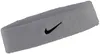 Nike Swoosh Stirnband Matt Silber-Schwarz Grau Produktbild-Vorschau 4