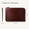 Selencia Croco Laptop-Hülle 13 Zoll – Laptoptasche – Produktbild-Vorschau 2