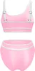 ASKSA Ensemble Bikini Femme y Push Up Maillot de bain deux Voir les images du produit 3