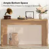 Tribesigns 140 cm Farmhouse table console, table basse en Voir les images du produit 5