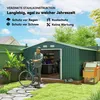 Outsunny Gerätehaus 12,4 m² Gartenhaus mit Satteldach, Produktbild-Vorschau 4