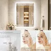 WISFOR LED zrcadlo do koupelny, 70x90 cm, nástěnné, s Náhled obrázku produktu 5