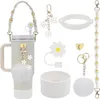 Stanley Cup Zubehör Set - Silikon Stiefel, Strohhalm Produktbild-Vorschau 1