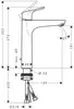 Hansgrohe Focus Waschtischmischer 190 Chrom Produktbild-Vorschau 10