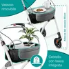 ELONEO rollator per interni largo 54 cm, pieghevole e Anteprima dell’immagine prodotto 3