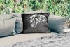MuchoWow® Outdoor Kissen - Löwe - Porträt - Wildtiere - Produktbild-Vorschau 2