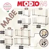 MODO24 Kaminholzregal, Holzunterstand, Brennholzregal, Produktbild-Vorschau 2