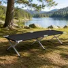Linder Exclusiv lit de camping noir pliant avec un sac de Voir les images du produit 4