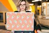 MuchoWow® Laptop Aufkleber Sticker Cover Blumen - Rauten - Produktbild-Vorschau 5