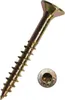 Spanplattenschraube Dresselhaus JD-79 mit Torx Antrieb gelb Produktbild-Vorschau 1