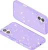 iPhone 17 Hülle - Coverup Glitzer TPU Back Cover - Violett Produktbild-Vorschau 6