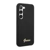 Guess Silikon Script Metal Logo - Samsung Galaxy S23 Hülle Produktbild-Vorschau 5
