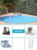 Stahlwandpool Set (8-teilig) tief rund Baltimore 420 x 150 Produktbild-Vorschau 10