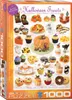 1000 Teile Puzzle - Puzzle - Süsse Halloween Naschereien + Produktbild-Vorschau 1