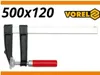 Serre-joint de menuisier 500 x 120 mm avec mâchoires en Voir les images du produit 3