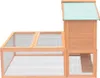 vidaXL Clapier en bois pour petits animaux/lapins Voir les images du produit 4