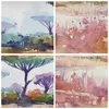 Bild auf Leinwand - Leinwandbild - Einteilig - Aquarell Produktbild-Vorschau 8