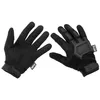 A pair of black tactical gloves shown from a top-down perspective against a white background. Náhled obrázku produktu