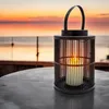 3.07 Lampe solaire ronde avec bougie LED intégrée - env. Voir les images du produit 1