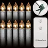 A set of 10 LED candles with a remote control and a clip attachment. Produktbild-Vorschau