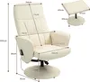 Sillón reclinable HOMCOM con reposapiés, sillón de masaje Vista previa de la imagen del producto 3
