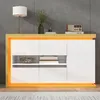 STILVORA Wohnzimmerschrank mit 4 Fächern und Produktbild-Vorschau 9
